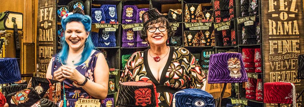 Fez-O-Rama at Tiki Kon in 2017