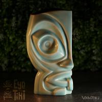 Event mug showing new tiki face